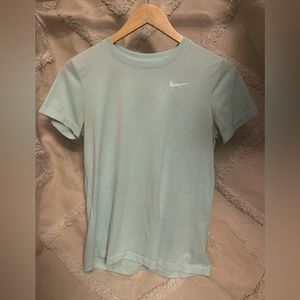 Light Blue Woman’s Nike Dri-Fit T shirt